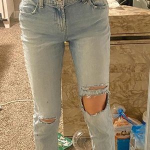 Old navy high rise mom jeans